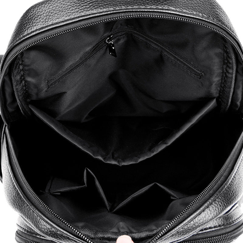 Fashionable Leather Backpack Stornfield