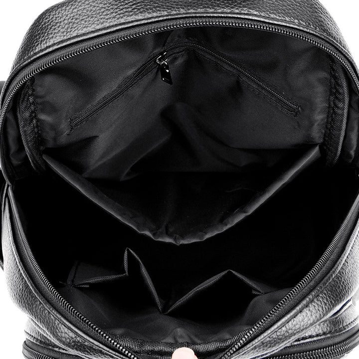 Fashionable Leather Backpack Stornfield