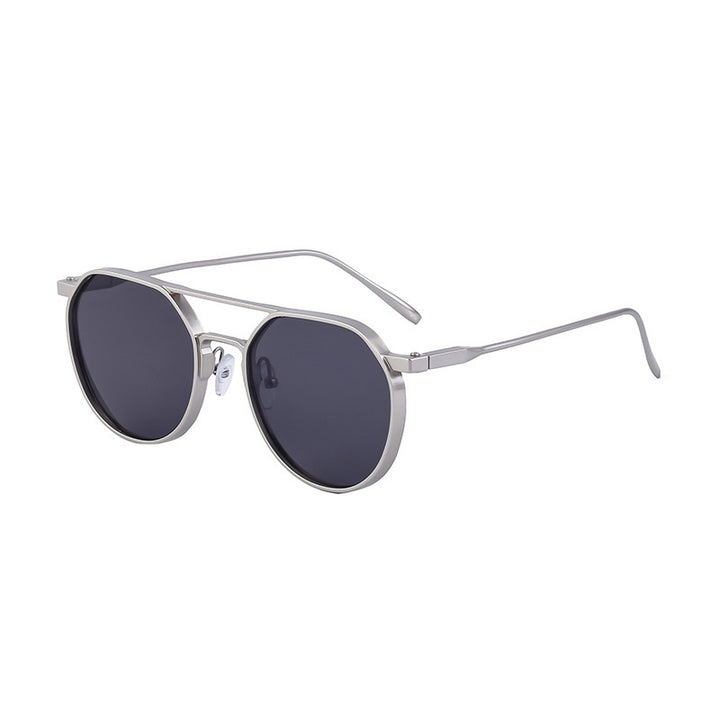Ladies fashionable sunglasses in stylish round design Stornfield