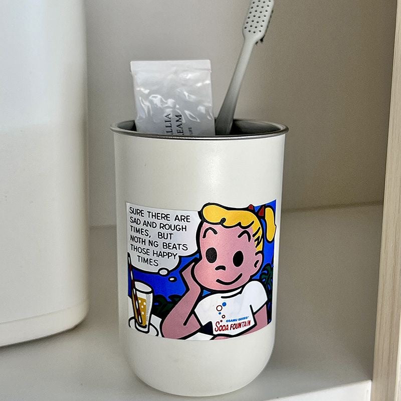Toothbrush cup with trendy children's design Stornfield