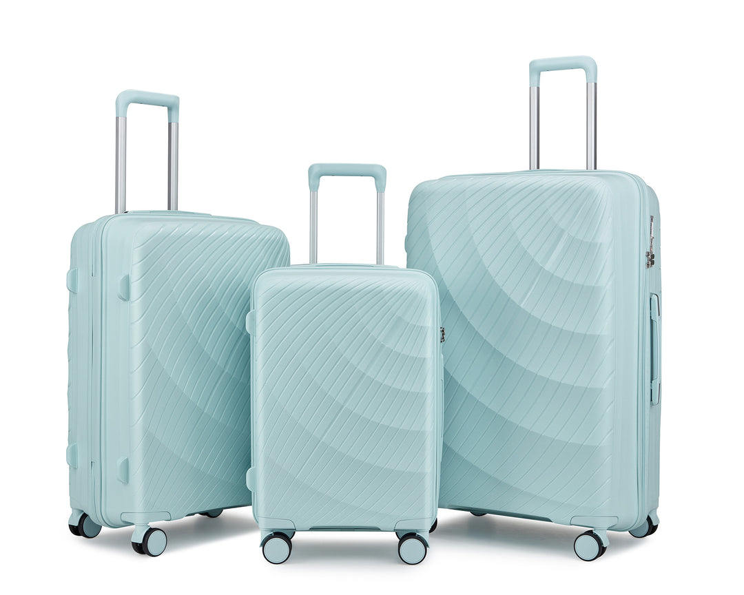 Unisex Premium Textured Hard Shell Luggage Set Stornfield