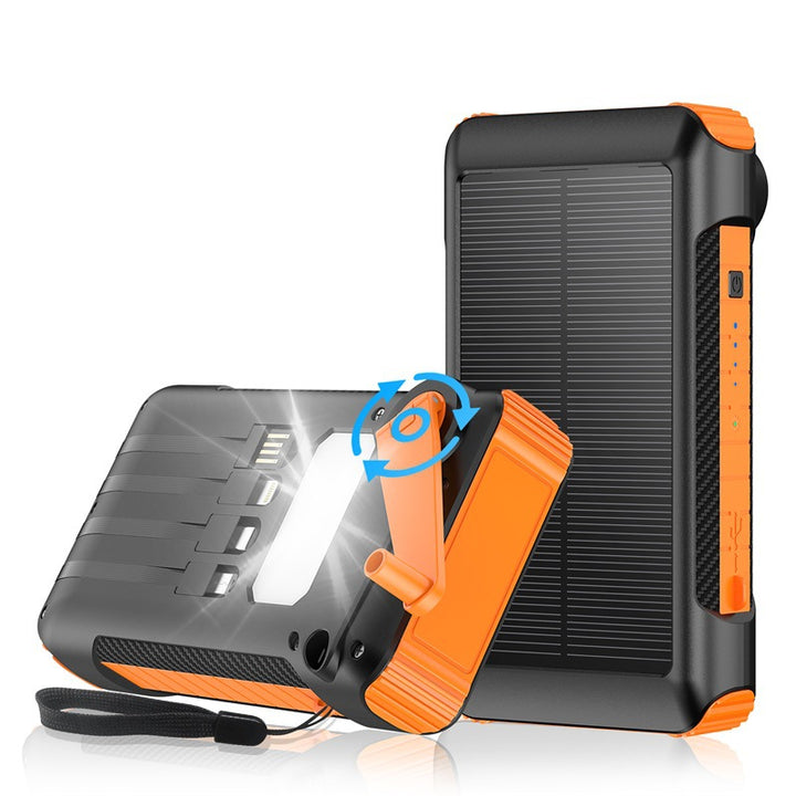 Solar Charger with Integrated Flashlight Stornfield