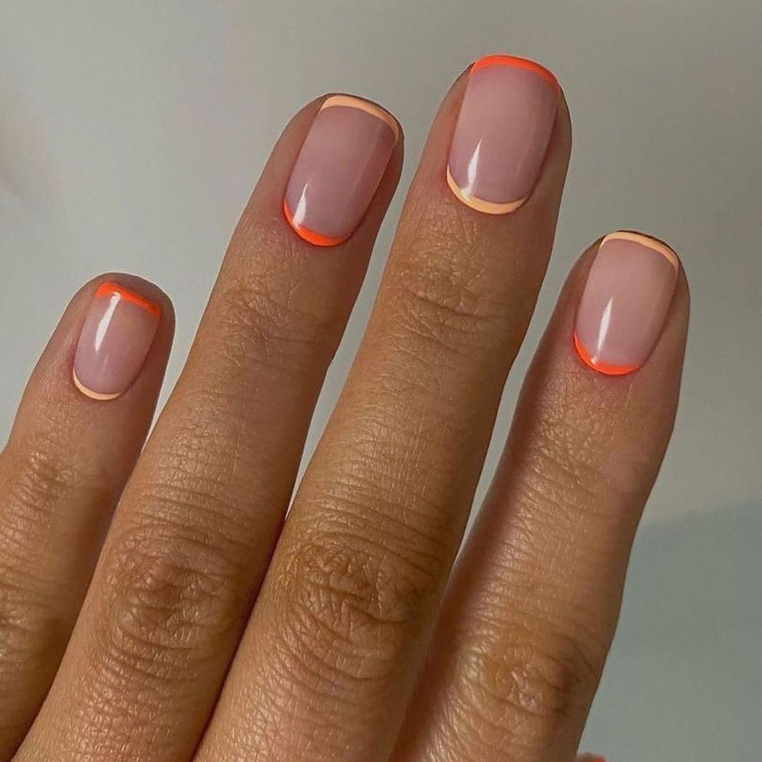 Elegant Nail Art with Bright Tips Stornfield