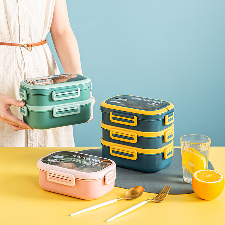 Multi-Compartment Insulated Food Storage Container