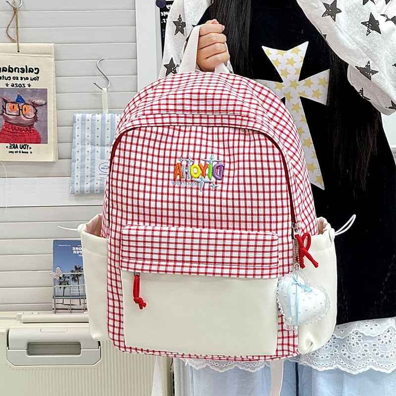 Textured School Backpack Stornfield