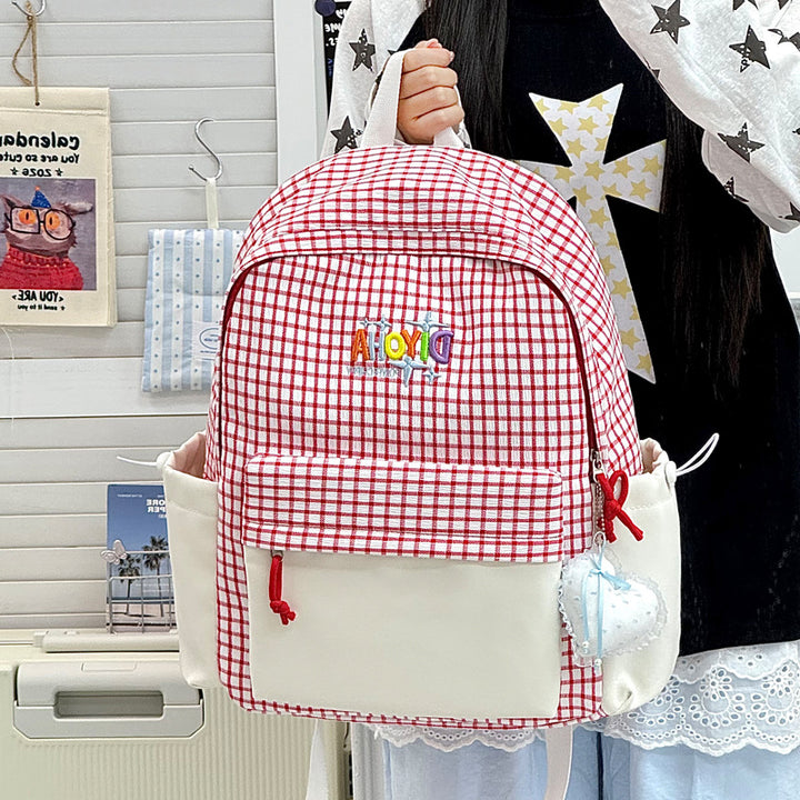 Textured School Backpack Stornfield
