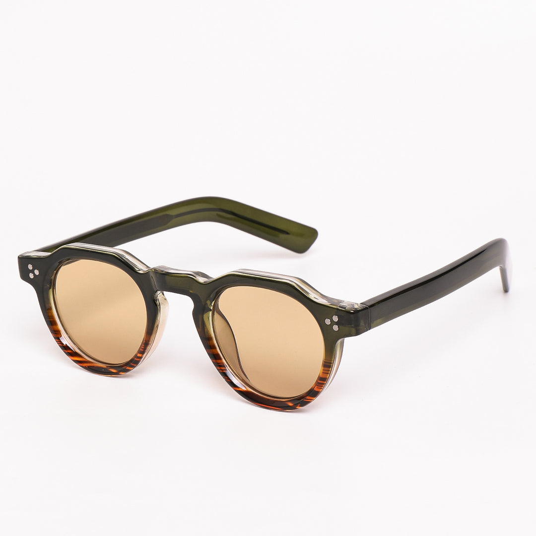 Women's sunglasses in unique hexagon design with polarized lenses Stornfield