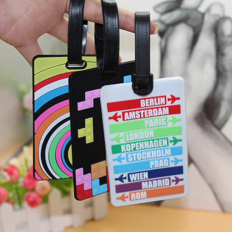 Unisex Travel-Themed Luggage Tag Stornfield