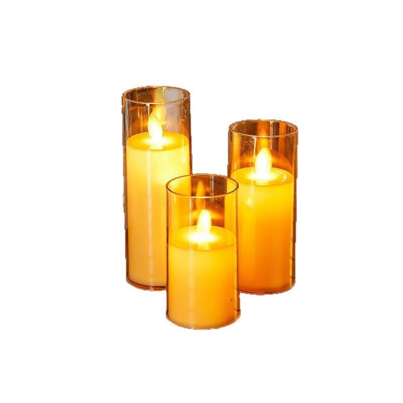 LED Wax Candle in Modern Design Stornfield
