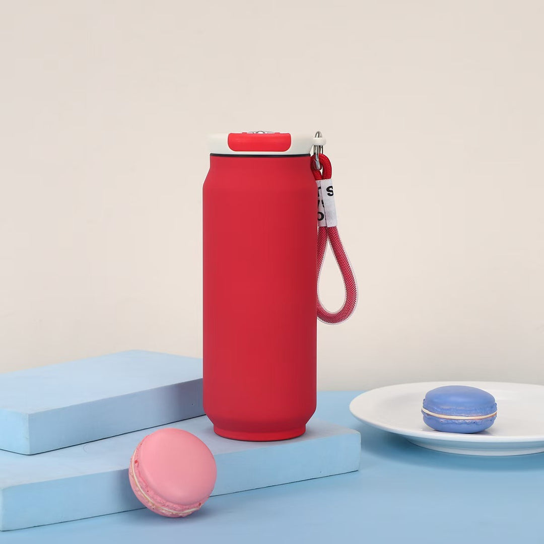 Women insulated water bottle with practical carry handle Stornfield