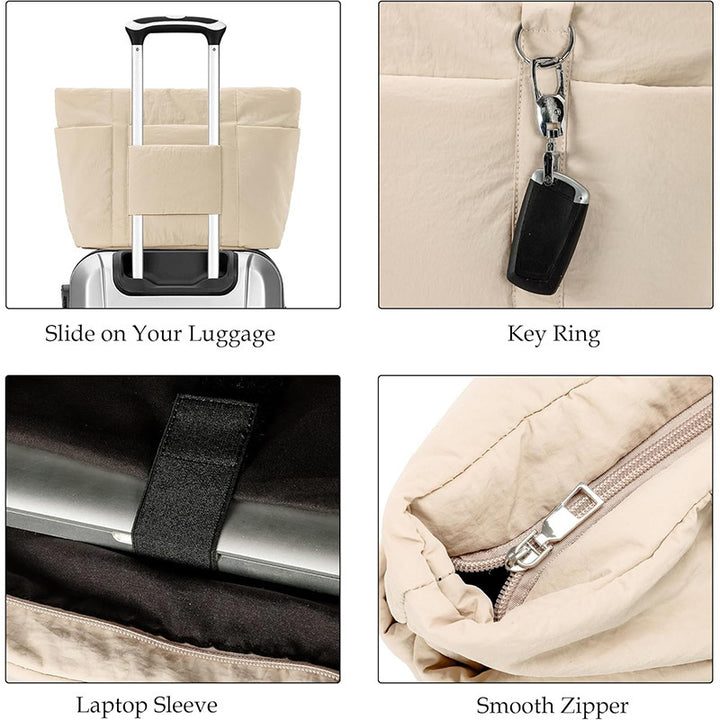 Practical everyday handbag with multiple compartments Stornfield