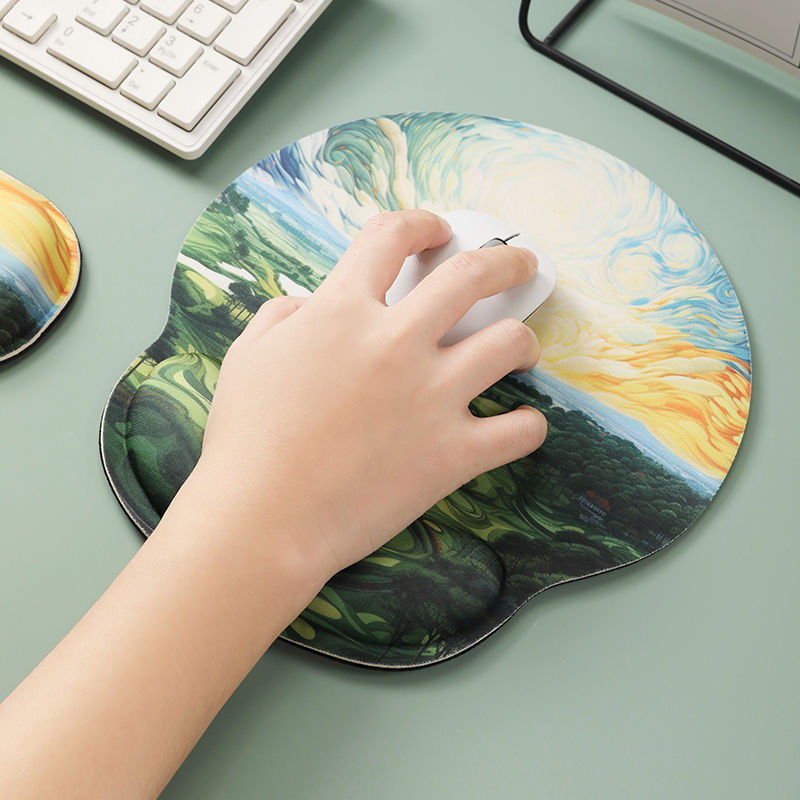 Artistic Landscape Design Mouse Pad