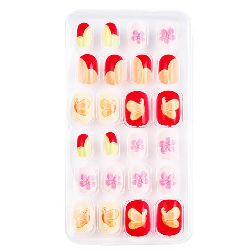 Decorative Animal-Themed Press-On Nails Stornfield