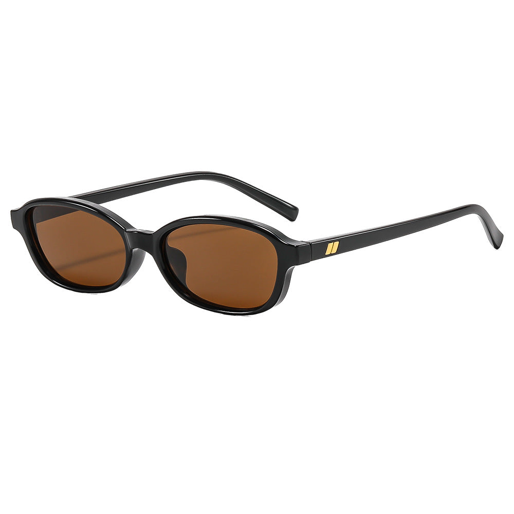 Ladies fashionable sunglasses in stylish oval design with UV protection Stornfield