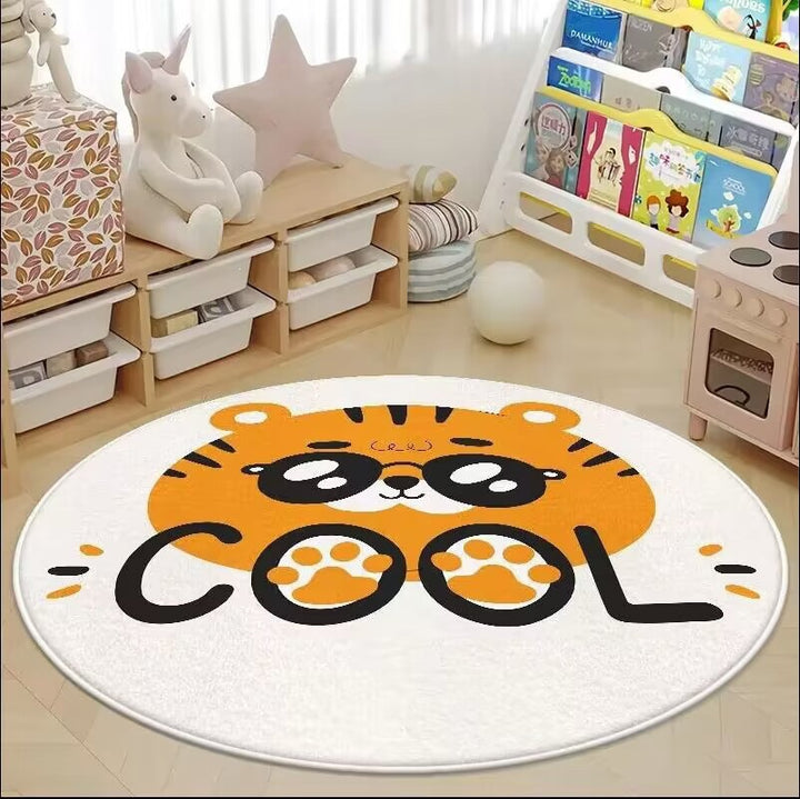 Kids Educational Character Area Rug for Home