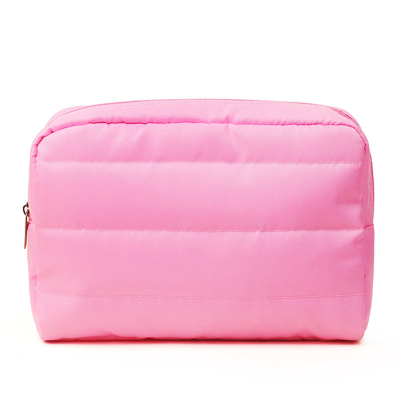 Quilted Travel Toiletry Pouch