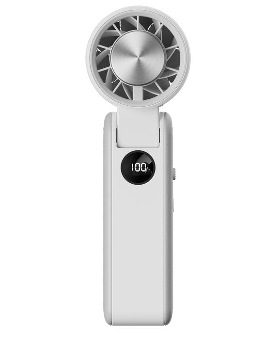 Ladies portable hand fan with multifunctional USB port Stornfield