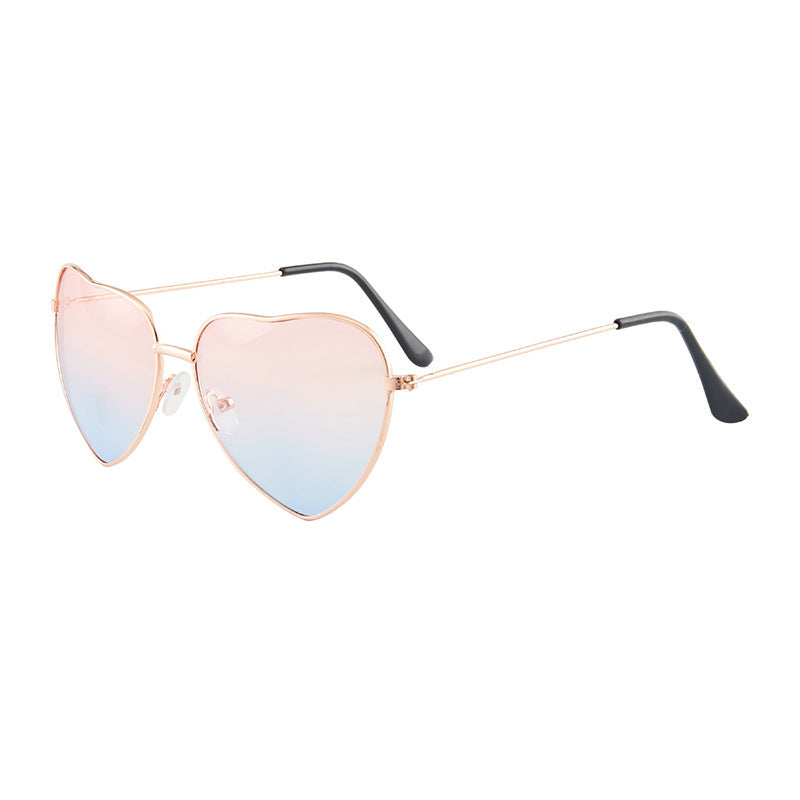Ladies Heart-Shaped Sunglasses with UV Protection and Elegant Frame Stornfield