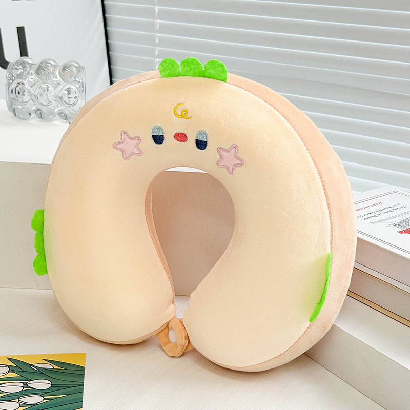 Women Neck Support Pillow with Artistic Animal Design Stornfield