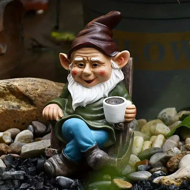 Funny Garden Gnome Decorative Figure Stornfield