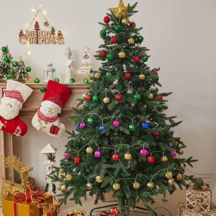 Colored LED Christmas light chain Stornfield