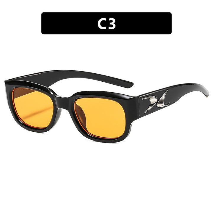 Women's sunglasses in fashionable retro design with stylish accents Stornfield