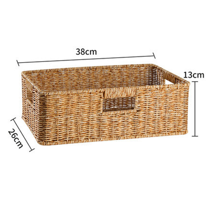 Rectangular Woven Storage Basket Stornfield