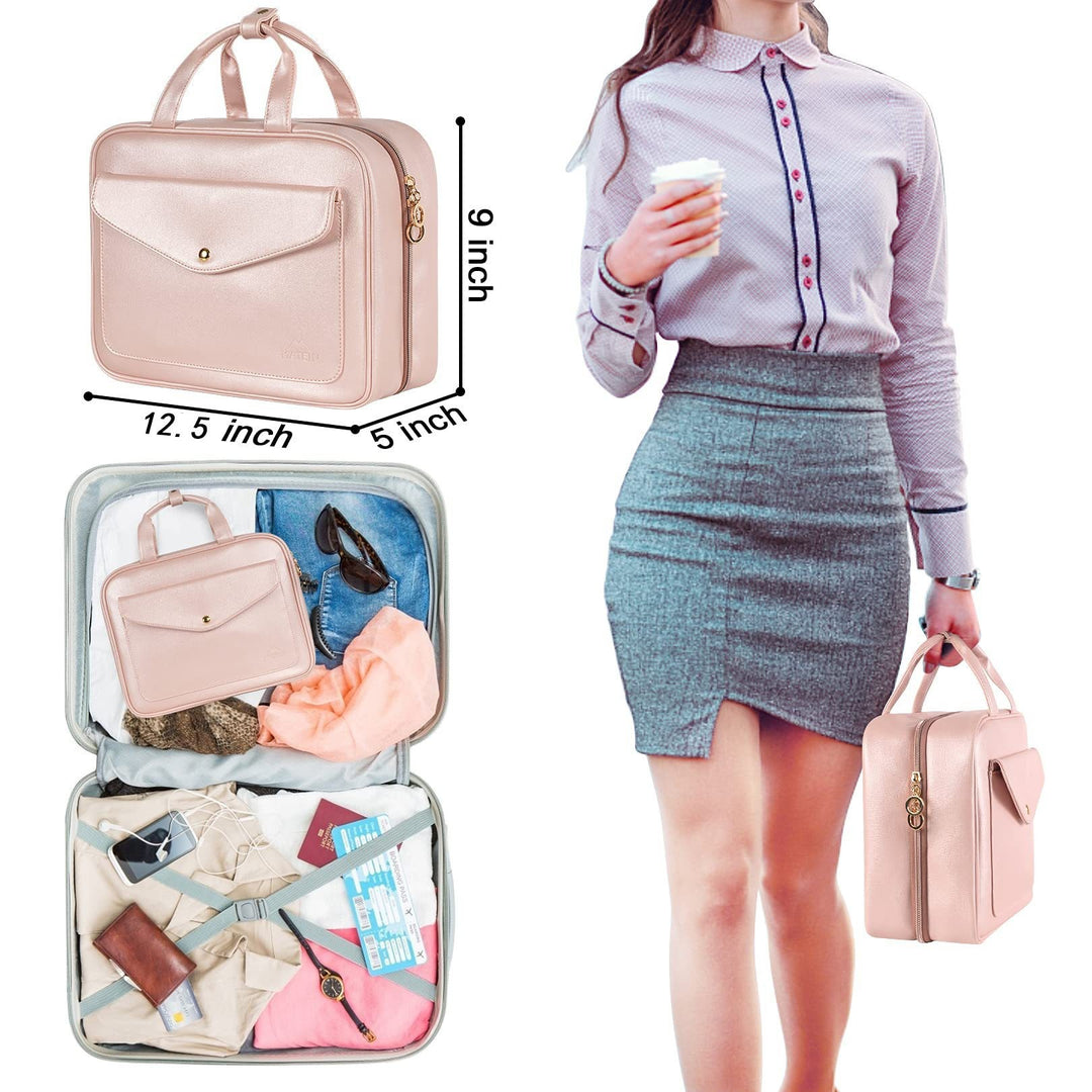 Cosmetic organizer bag with removable compartments Stornfield