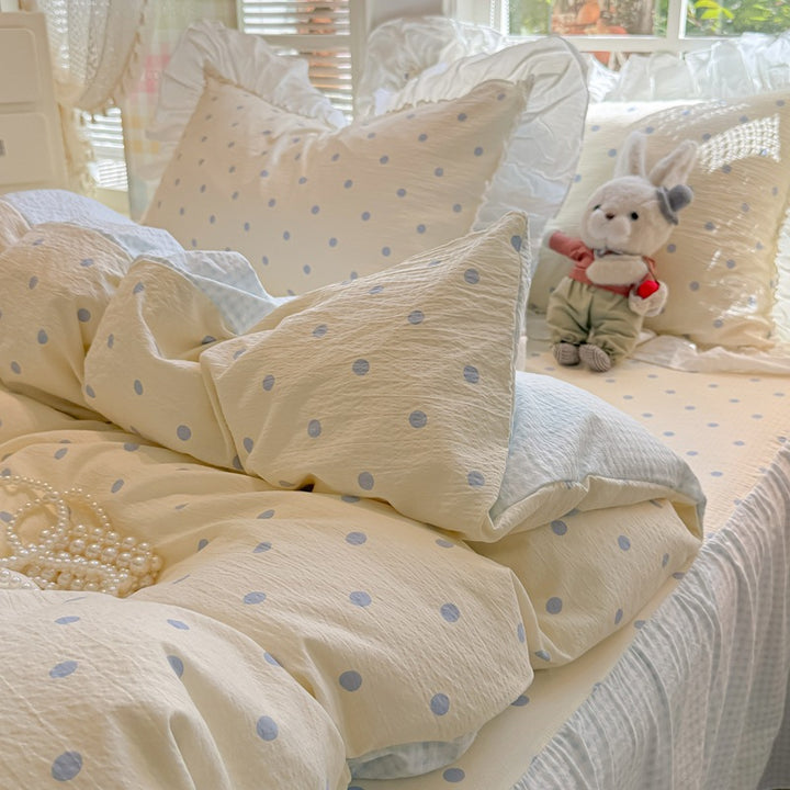 Soft Cotton Patchwork Quilt Set