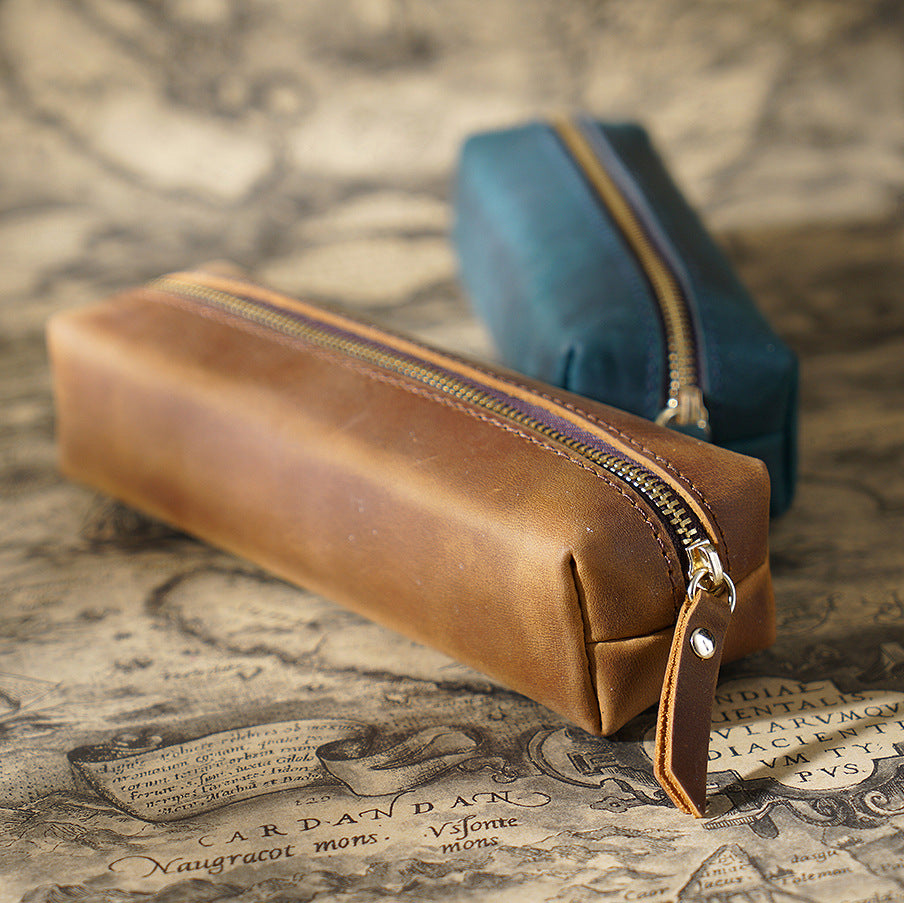 Premium Leather Pencil Case
