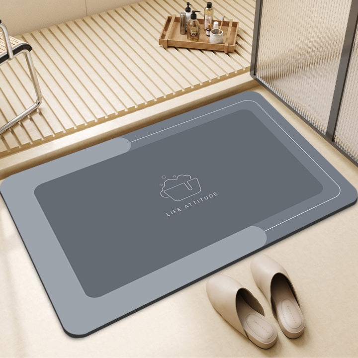 Textured Non-Slip Bath Mat Stornfield