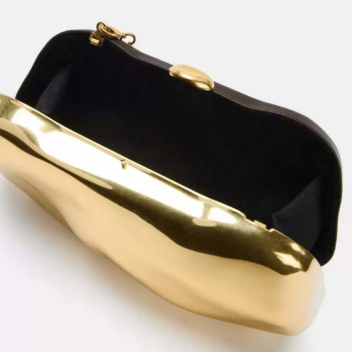 Artistic Leather Clutch