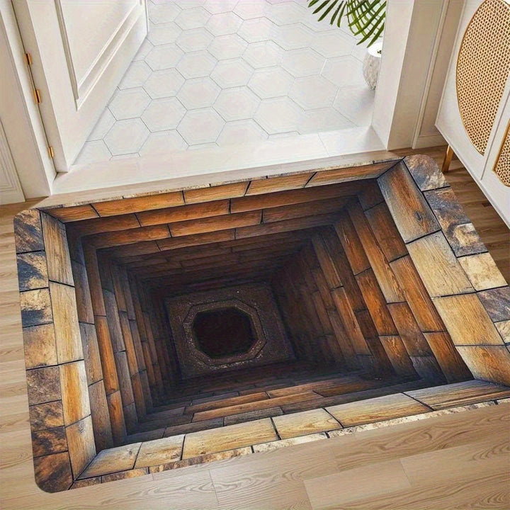 3D Optical Illusion Floor Mat