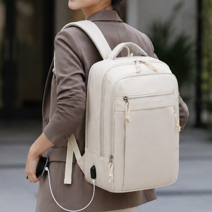 Functional backpack with ergonomic design and numerous pockets Stornfield