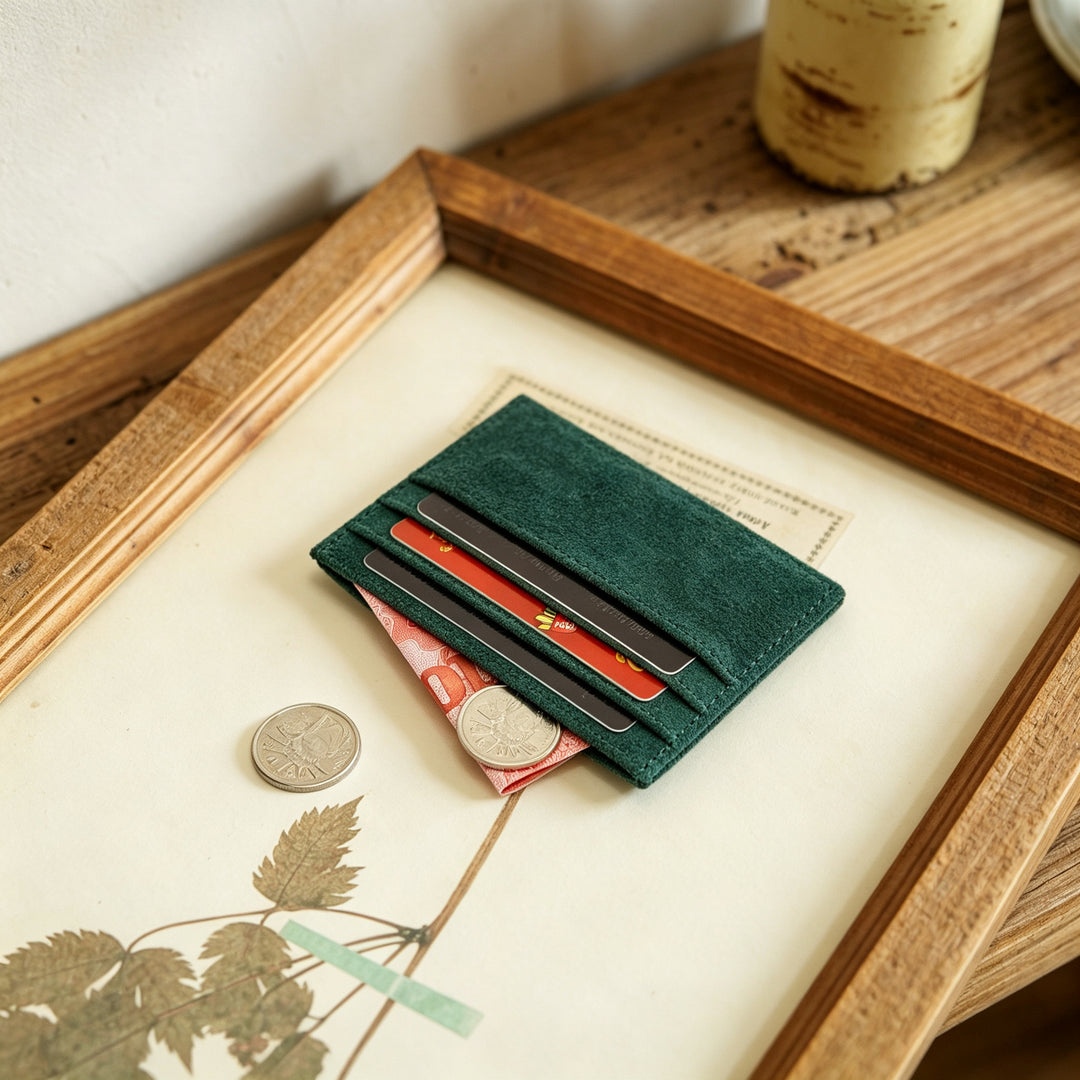 Textured Leather Cardholder