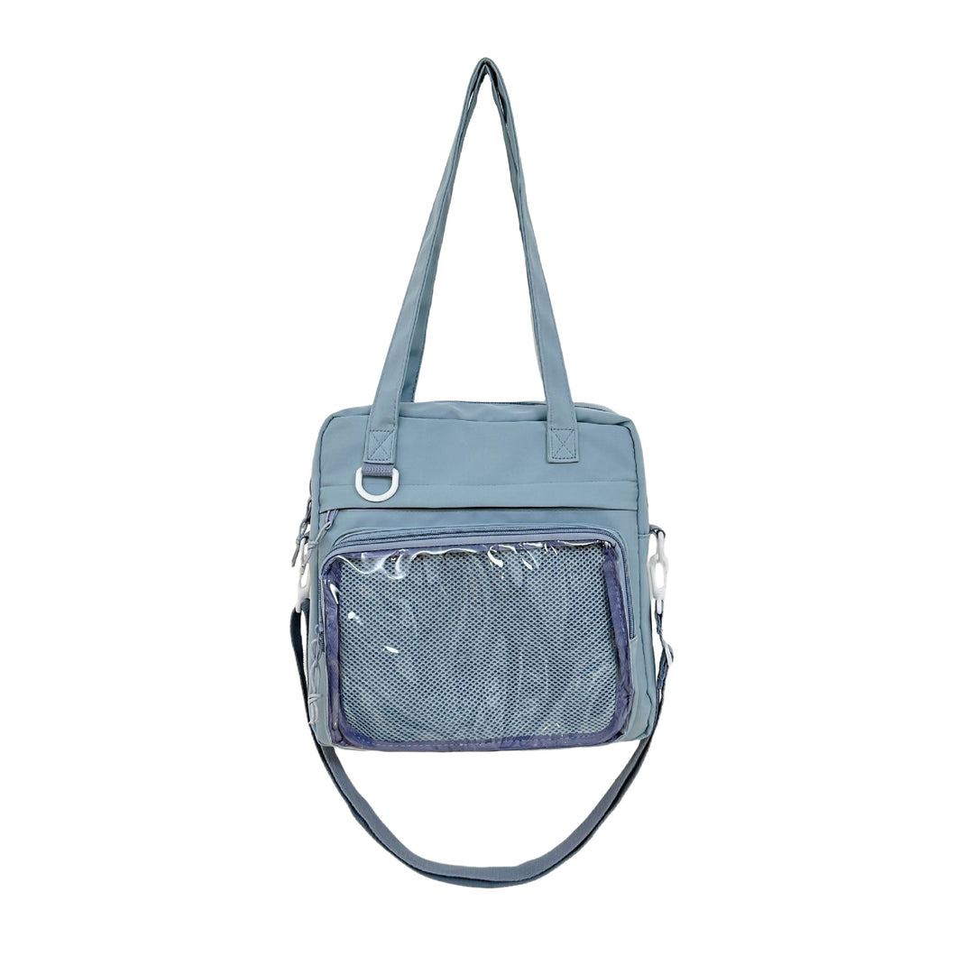 Practical Tote Bag with Transparent Viewing Window Stornfield