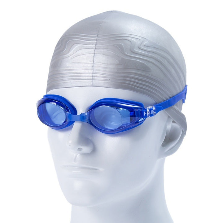 Sporty swimming goggles with mirrored lenses and ergonomic design Stornfield
