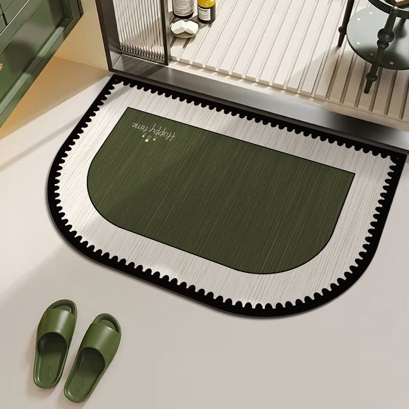 Soft Floral Bath Rug