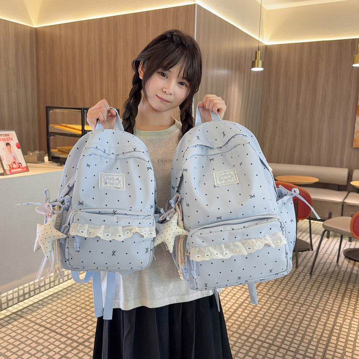 Adorable Polka Dot Backpack Stornfield