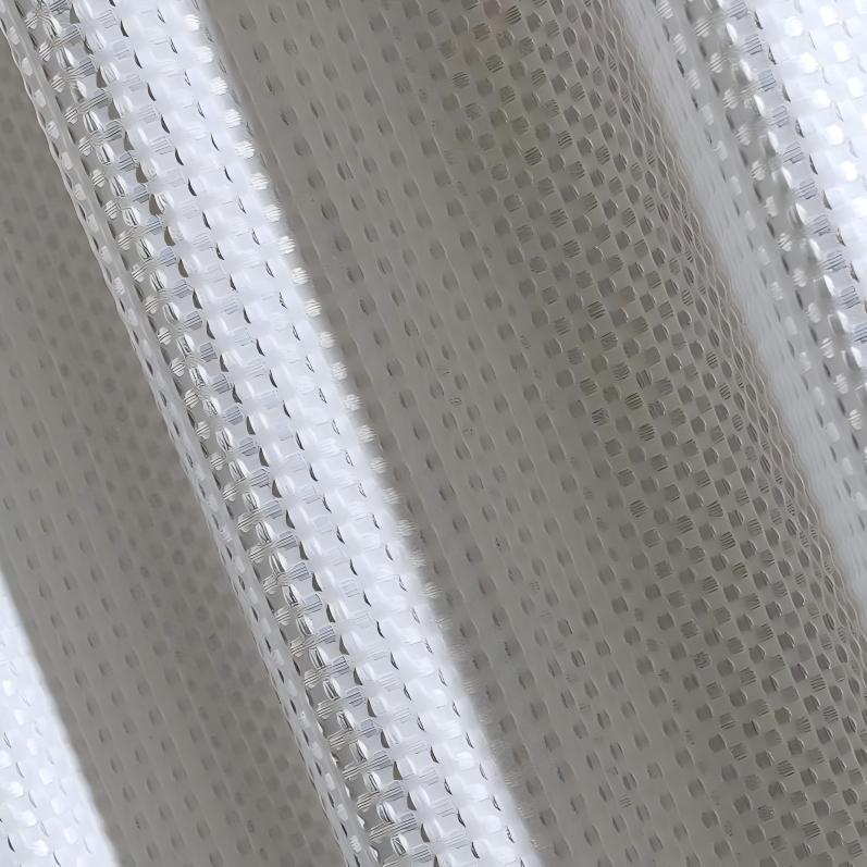Textured Waffle Shower Curtain Stornfield