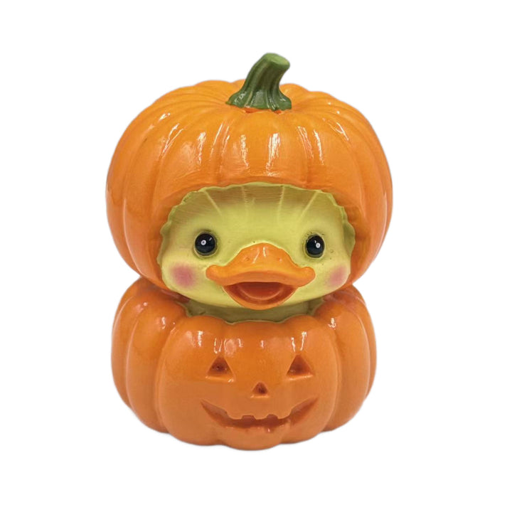Funny rubber duck with berry pot cut Stornfield