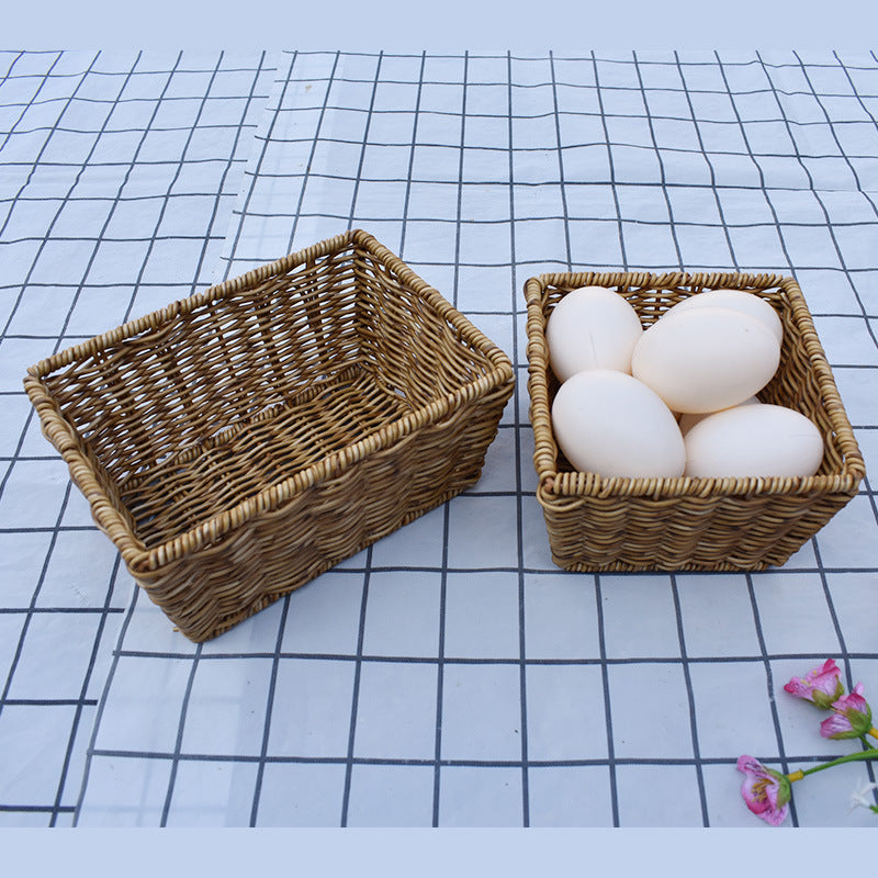 Natural Woven Storage Basket Stornfield