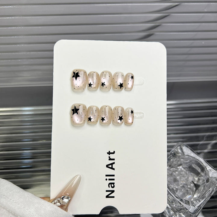 Starry Decorative Press-On Nail Set
