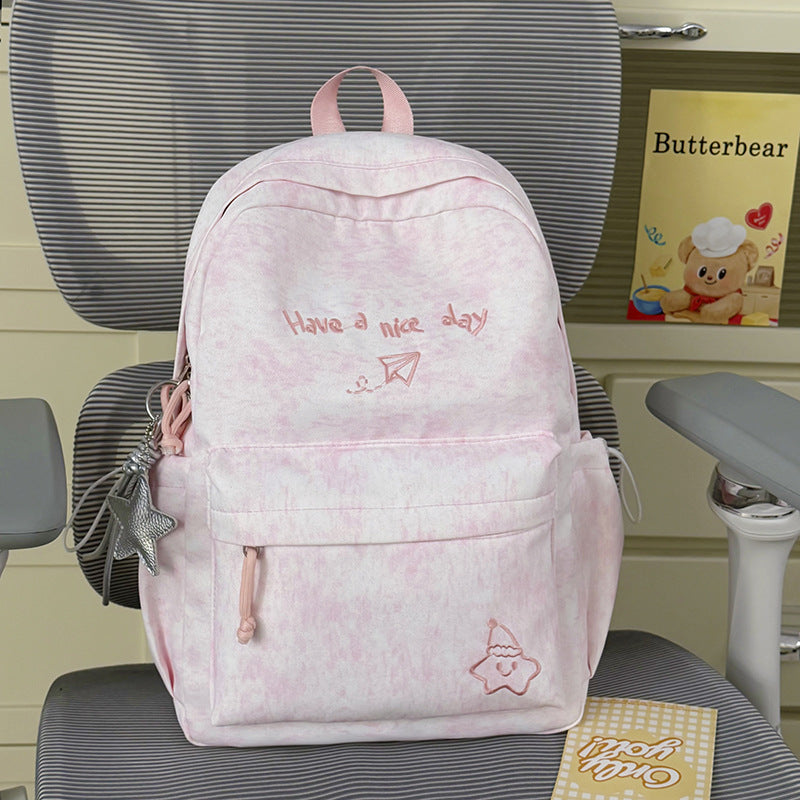 Multi-Functional Emblazoned Casual Backpack Stornfield