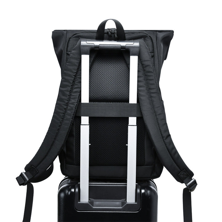 Versatile Roll-Top Laptop Backpack Stornfield