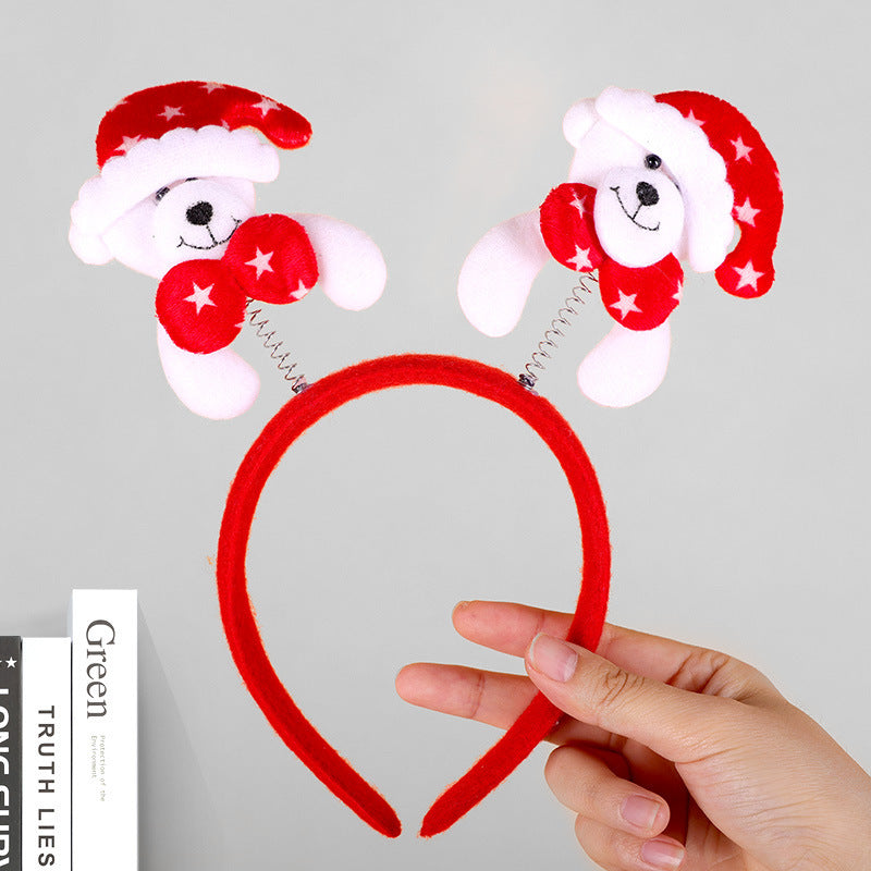 Festive Reindeer Antler Headband