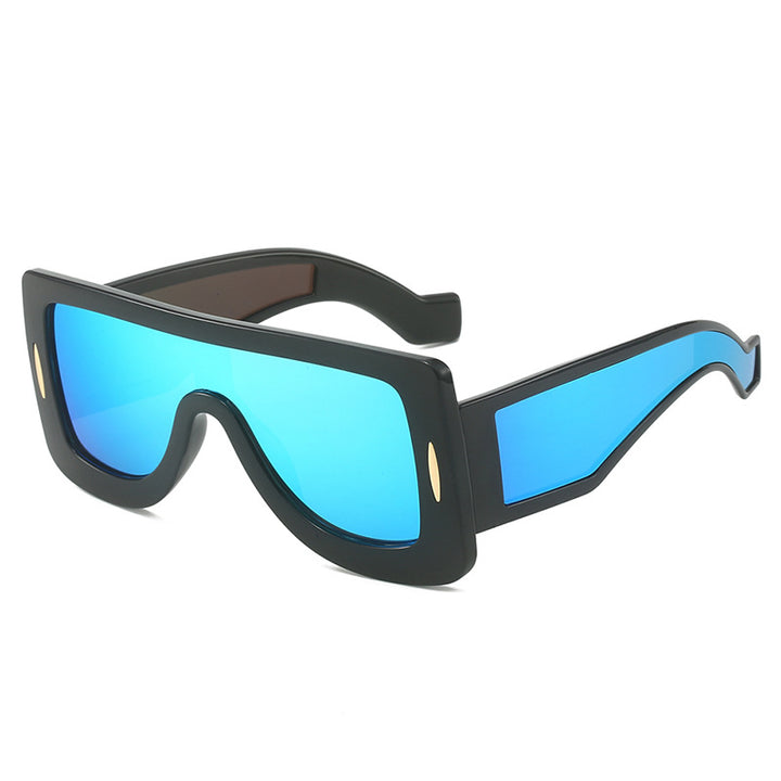 Ladies futuristic oversized sunglasses Stornfield