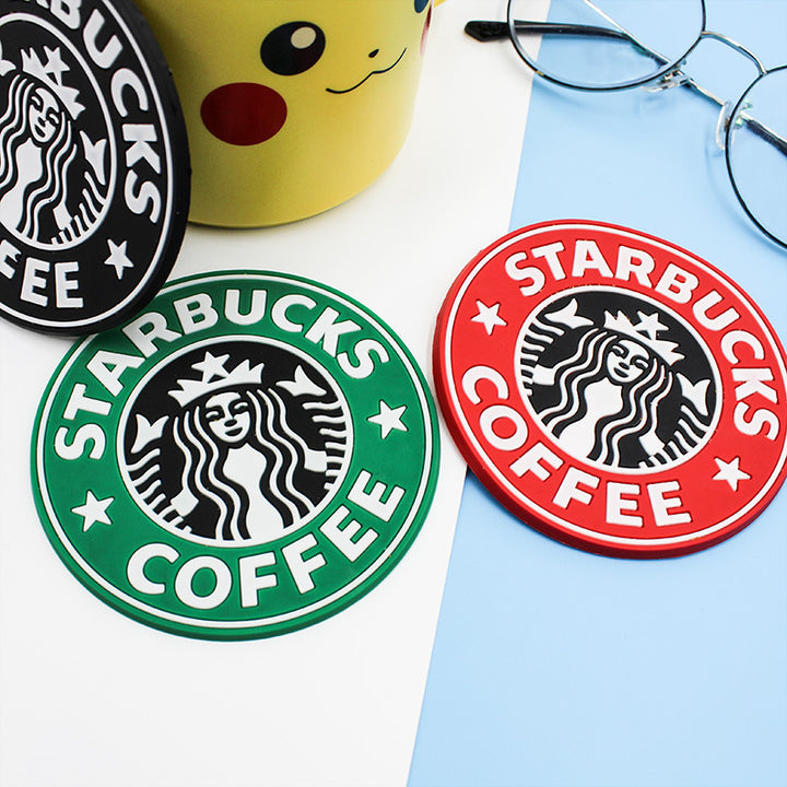 Unisex Decorative Silicone Coaster Stornfield
