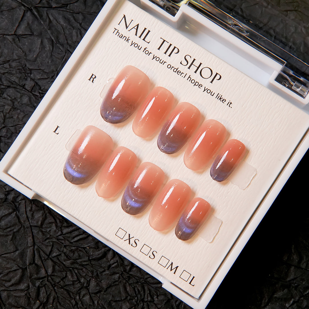 Elegant Ombre Press-On Nail Set