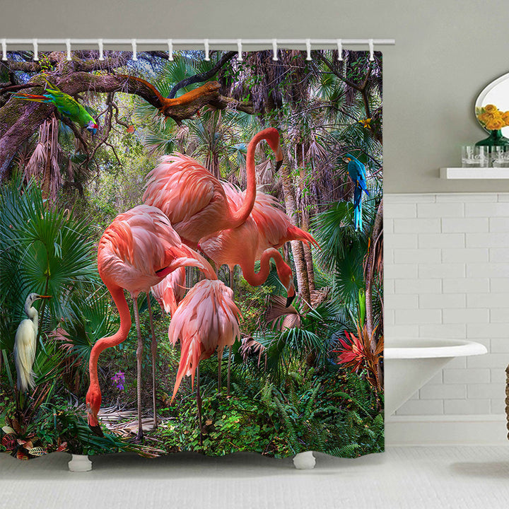 Tropical Paradise Shower Curtain Stornfield